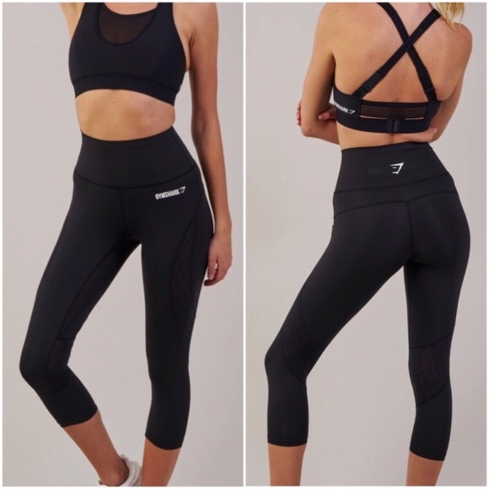 Gymshark Fusion Cropped Leggings- Size M